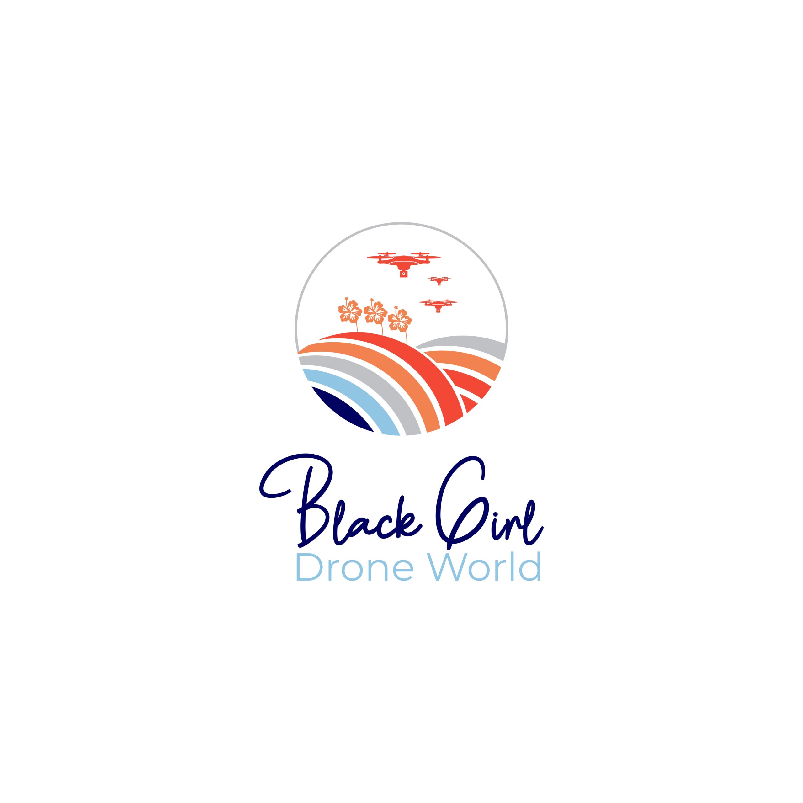 Black Girl Drone World logo